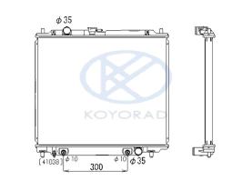 KOYO PL031734 - RAD. NISSAN NV200 1.5 Dci Man. 07/10-.