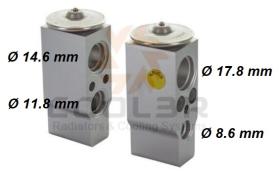 COOL3R 102332KZ1 - VALV. EXP. GRUPO P.S.A ( BERLINGO, PARTNER ) 96-