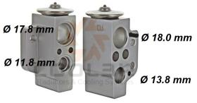 COOL3R 101338KZ1 - VALV. EXP. GRUPO VAG. ( A3, ALTEA, OCTAVIA )