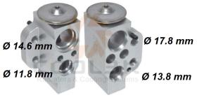 COOL3R 1013D1KZ1 - VALV. EXP. GRUPO VAG. (A1, IBIZA, POLO, FABIA) 14-