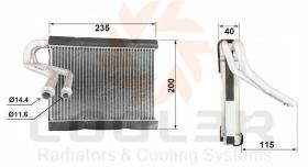 COOL3R 1057C1P81 - EVAP. FIAT DUCATO (250) (06-14).