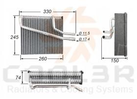 COOL3R 109580P81 - EVAP. VOLKS Tiguan 07-16 / SKODA Superb 08-15