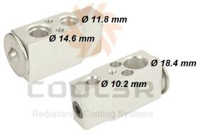 COOL3R 1027U1KZ1 - VALV. EXP. NISSAN QASHQAI (J10) 1.5 DCI / 2.0 DCI (07-13).