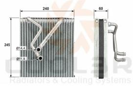 COOL3R 101331P81 - EVAP. AUDI A8 3.0 TDi (03-10)