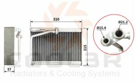 COOL3R 101329P81 - EVAP. GRUPO VAG ( V.MOD ). 94-