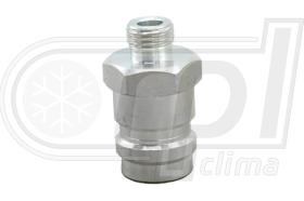 RPL APRC971020 - UNION RECTA ( G12 ) 3/4 ALUMINIO ( CON TOMA DE BAJA ).