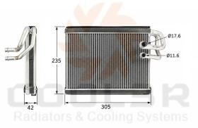 COOL3R 101337P81S - EVAP. AUDI A6 ALLROAD  ( 04-11 ).