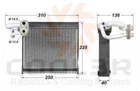 COOL3R 102759P81 - EVAP. NISSAN JUKE (F15), 10-19