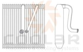 COOL3R 109533P81S - EVAP. VOLVO S60 / S90 / V60 / V90 16- ( V.MOD )