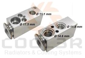 COOL3R 1032B1KZ3 - VALV. EXP. FIAT 500 ABARTH ESSEESSE