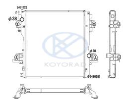 KOYO PL012473 - RAD. TOYOTA  RAV4 2.2 D4D 11/05-