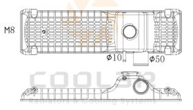 COOL3R 08TRU03311 - TANKET INF. KUBOTA / YANMAR / KOBELCO ( 545 X 75 ).