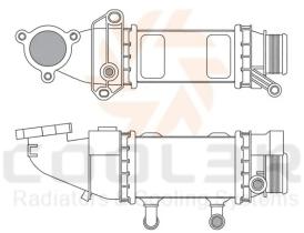 COOL3R 1067B1J81 - INTERCOOLER SEAT IBIZA 2.0 TDI