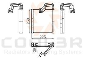 COOL3R 1885001 - EVAP. MERCEDES-BENZ CLASE E (W210)
