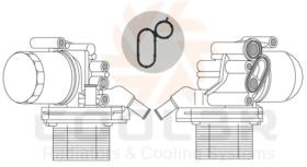 COOL3R 07BN1343 - MODULO REFRIG. ACEITE FORD TRANSIT (06-14).
