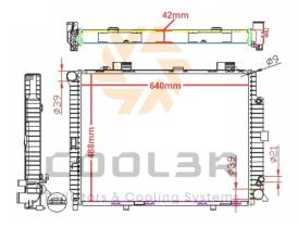 COOL3R 10501508B8 - RAD. MERCEDES W210 3.0D (95-03). aut.