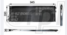 RPL APCDVO5048 - COND. TOYOTA HILUX 2.4D-2.8D 15- RQ