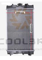 COOL3R 18TSYM050 - RAD. TOYOTA 4RUNNER 3.0 TD (91-95) 125CV (METALICO COMPLETO)