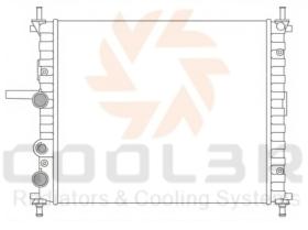 COOL3R 103018089 - RAD. FIAT BRAVA 1.4 12V