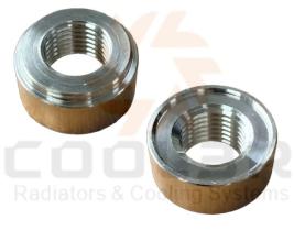 COOL3R ACC041 - TUERCA SOLDADURA ALUMINIO HEMBRA M12*1.25
