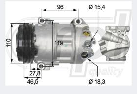 RPL APCOFT5048 - COMP. FIAT DUCATO 2.3 - 3.0 JTD (02-) ORIG. SANDEN