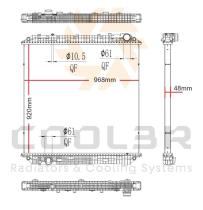 COOL3R 1440286 - RAD. MERCEDES ACTROS MP4 / MP5