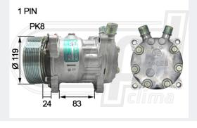 RPL APCOSD0757 - COMP. MERCEDES-BENZ ( V. Mod. ) ( Denso Copia ).