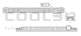 COOL3R 08TRU04061 - TANKET INF. KUBOTA / YANMAR / KOBELCO ( 465 X 69 ).