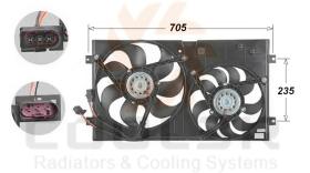COOL3R 10950123W1 - ELECTRO-VENT. VOLVO XC70 (00-07)