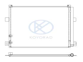 KOYO CD450852M - COND. GRUPO VAG A4 / A5 / A6 2.0 / 3.0 TDI / A7 ALL M/A 07/1