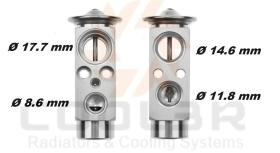 COOL3R 105561KZ1 - VALV. EXP. OPEL VECTRA C (02-09)