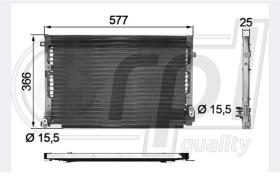 RPL APCDFT5023 - COND. CATERPILLAR 938G - 962G - IT38 - MH3037
