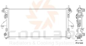COOL3R 10577008B3 - RAD. GRUPO P.S.A. ( JUMPER, DUCATO, BOXER ) 14-. 2.3JTD 3.0