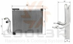 COOL3R 1050D2P81 - EVAP. MERCEDES SPRINTER / VW CRAFTER (05-18).