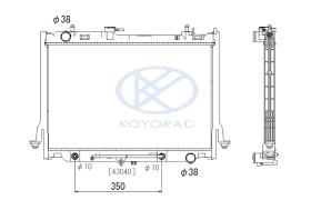 KOYO PL053401 - RAD. MITSUBISHI ECLIPSE CROSS (2017.10-)
