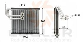 COOL3R 1040D1P81 - EVAP. HYUNDAI I10 (BA) 1.0 / 1.2   ( 13-19 )