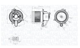 MAGNETI MARELLI MTE783AX - VENT. HABITACULO MITSUBISHI / P.S.A.
