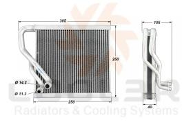 COOL3R 1013H1P81 - EVAP. AUDI A4 / A5 / Q5 (08-17)