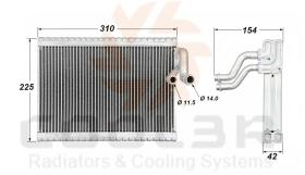 COOL3R 1023V1P81 - EVAP. CITROEN C4 2.0HDi (04-10)