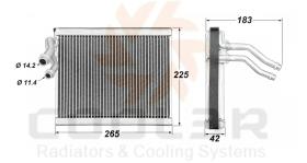 COOL3R 1028M1P81 - EVAP. RENAULT CLIO IV 1.2 / 1.5 ( 12- ).