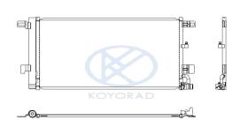 KOYO CD441198 - COND. GRUPO VAG A4 / A5 / A6 2.0 / 3.0 TDI / A7 ALL M/A 07/1