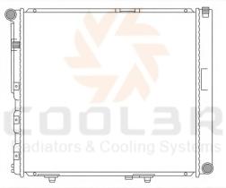 COOL3R 105014088 - RAD. MERCEDES W124 / E-KLASSE (84-96) AUT.